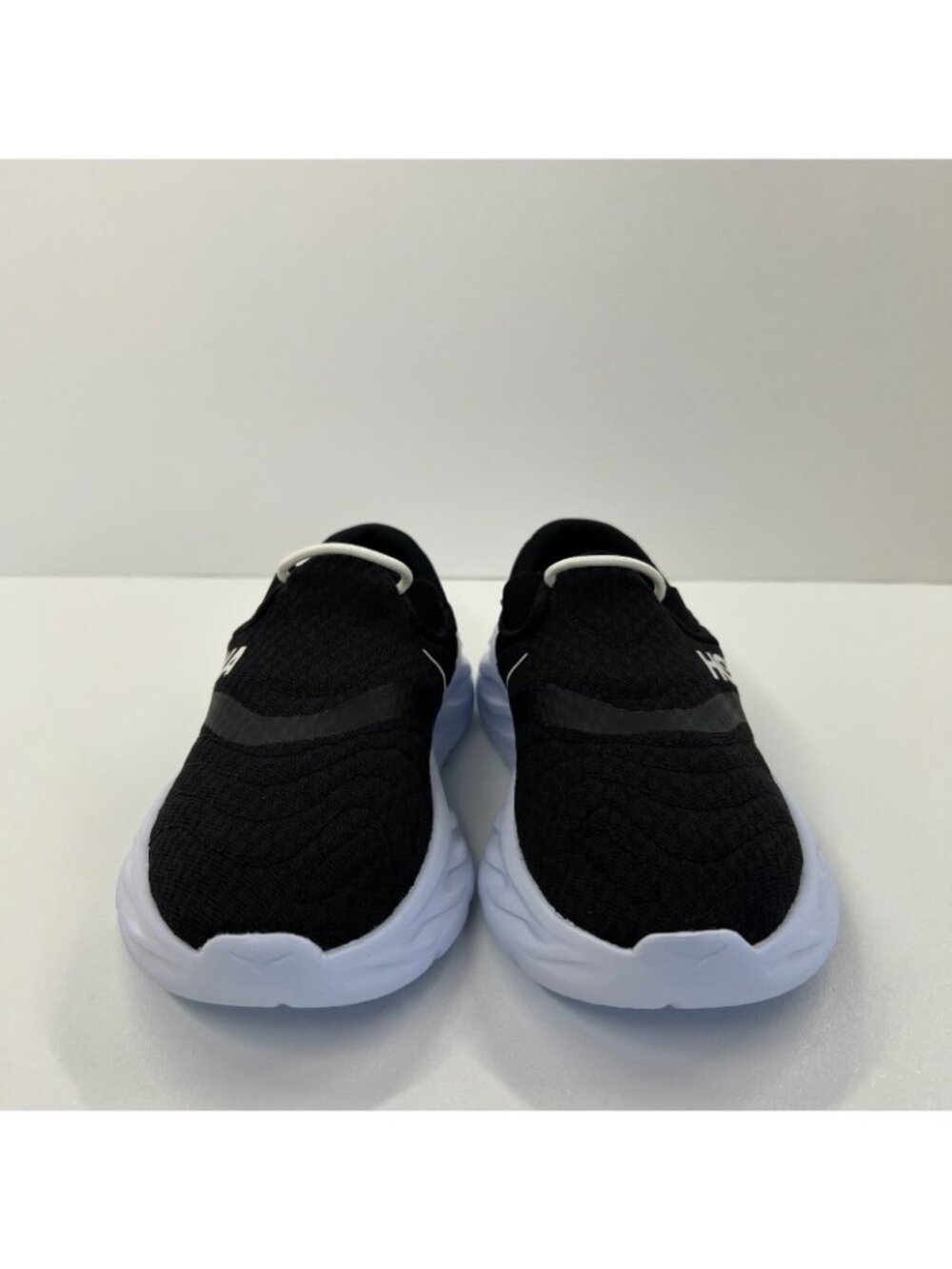 Hoka Ora Recovery Shoe 2 Womens US 5 Slip On Comfort Running Sneaker Black White - Picture 5 of 14